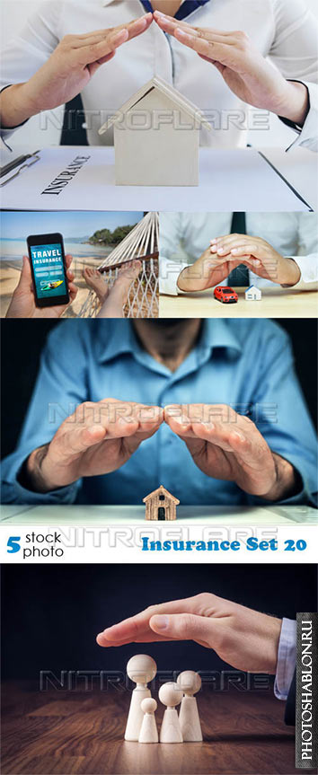 Растровый клипарт - Страхование / Insurance Set 20