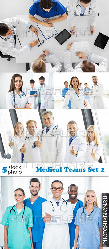 Растровый клипарт, фото HD - Врачи и медсестры