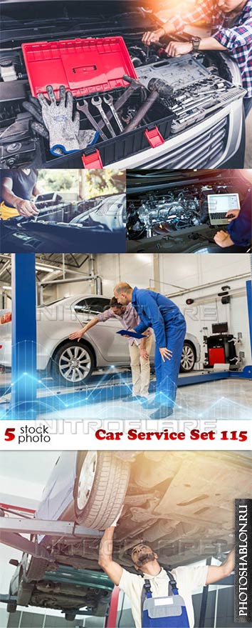 Клипарт, фото HD - Автосервис / Photos - Car Service Set 115