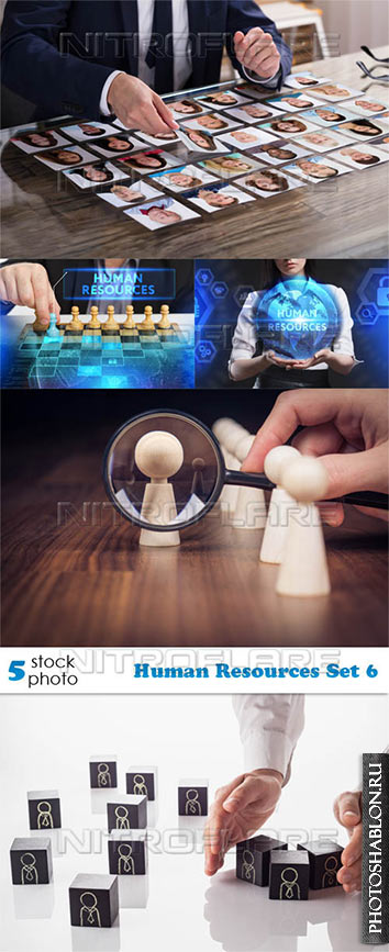 Растровый клипарт - Human Resources Set 6