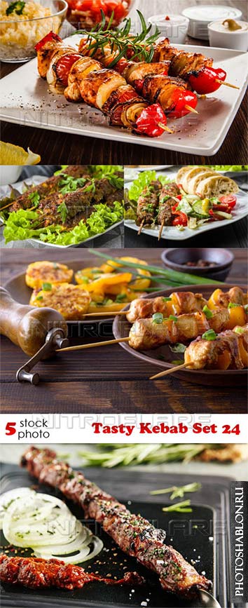 Растровый клипарт - Tasty Kebab Set 24