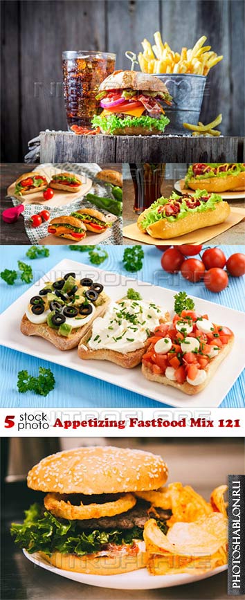 Клипарт, фото HD - Аппетитный фастфуд / Photos - Appetizing Fastfood M