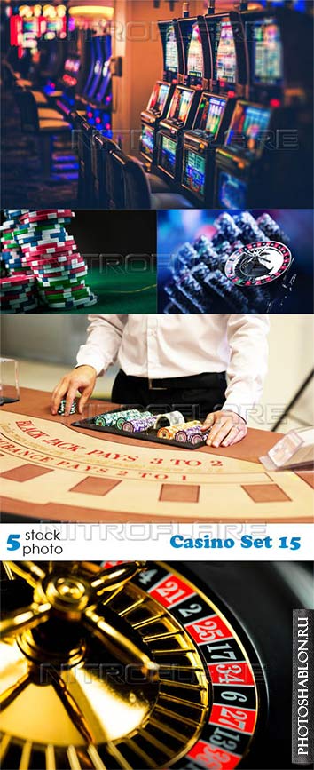Растровый клипарт, фото HD - Казино / Casino Set 15