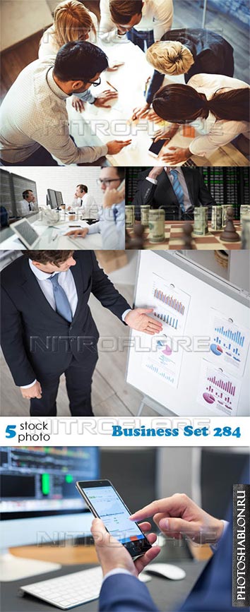Растровый клипарт, фото HD - Бизнес / Business Set 284