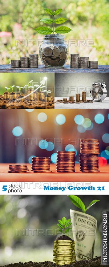 Растровый клипарт - Деньги / Money Growth 21