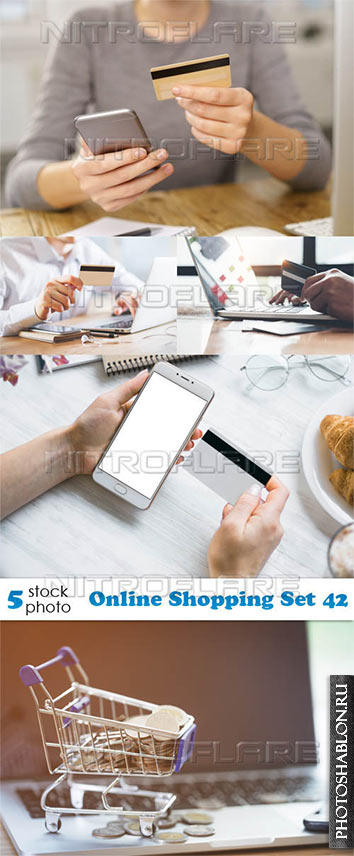 Растровый клипарт - Онлайн шопинг / Online Shopping Set 42