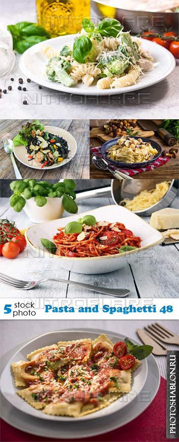 Растровый клипарт, фото HD - Спагетти, паста / Pasta and Spaghetti 48