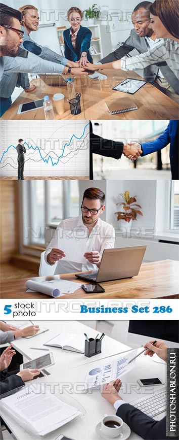 Растровый клипарт - Бизнес / Business Set 286