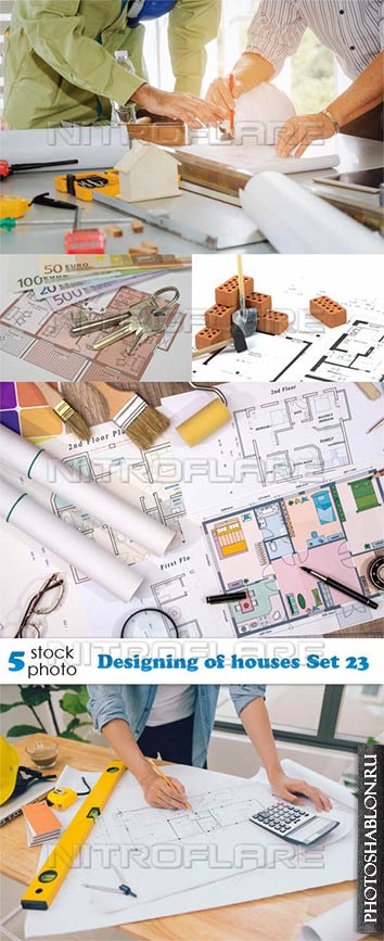 Растровый клипарт, фото HD - Проектирование домов / Designing of house