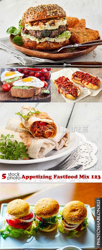 Клипарт, фото HD - Аппетитный фастфуд / Appetizing Fastfood