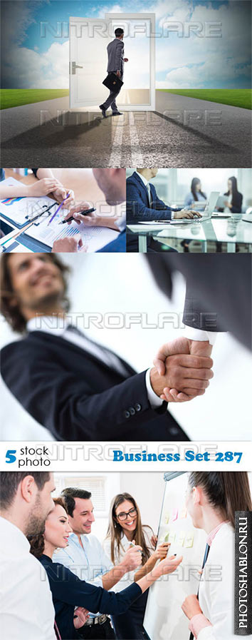 Растровый клипарт, фото HD - Бизнес / Business Set 287