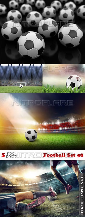 Клипарт, фото HD - Футбол / Photos - Football Set 58