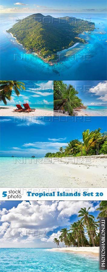 Растровый клипарт, фото HD - Тропические острова