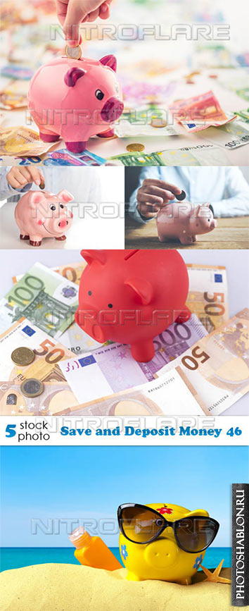 Растровый клипарт - Деньги / Save and Deposit Money 46