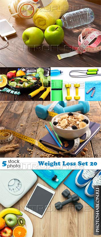 Растровый клипарт - Потеря веса / Weight Loss Set 20