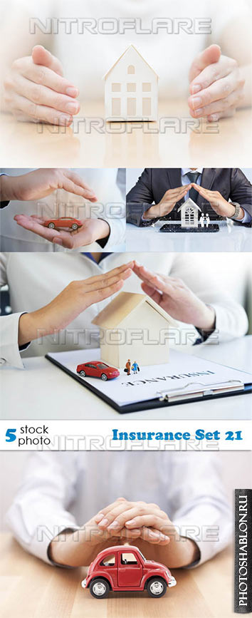 Растровый клипарт - Страхование / Insurance Set 21