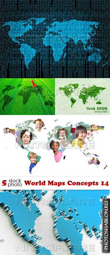 Photos - World Maps Concepts 14