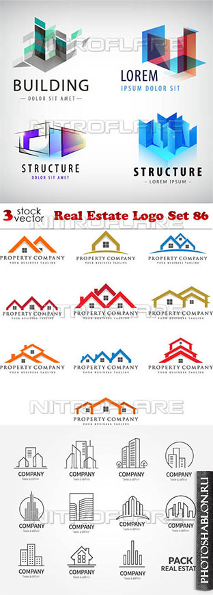 Vectors - Real Estate Logo Set 86