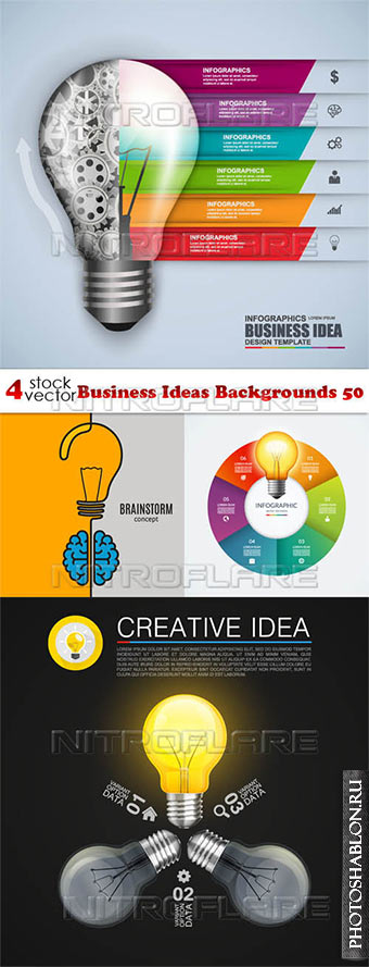Vectors - Business Ideas Backgrounds 50