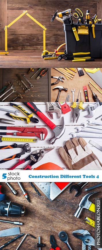 Растровый клипарт - Строительные инструменты / Construction Different