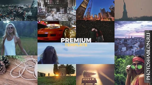 Multiframe Slideshow 60698 - Premiere Pro Templates