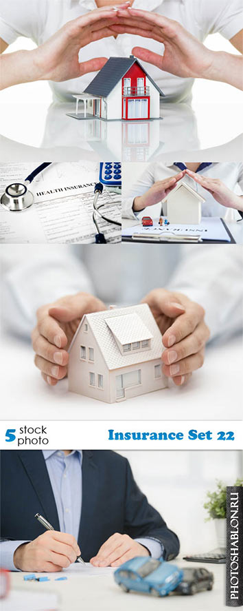 Растровый клипарт - Страхование / Insurance Set 22