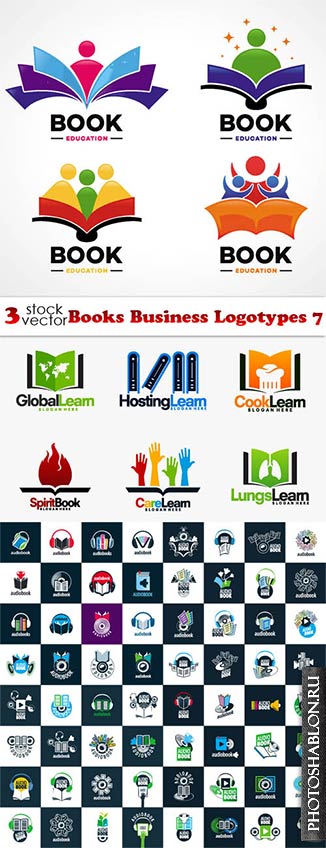 Vectors - Books Business Logotypes 7