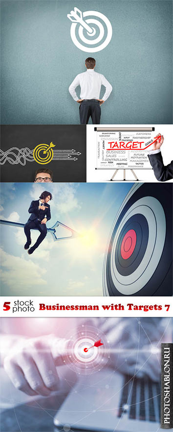 Photos - Businessman with Targets 7