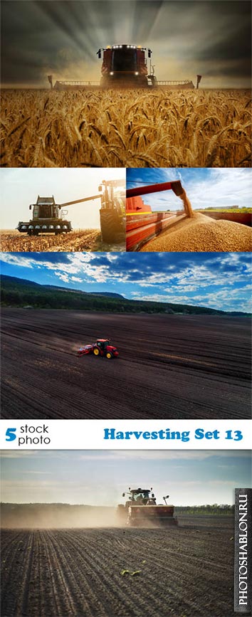 Растровый клипарт, фото HD - Уборка урожая / Harvesting Set 13