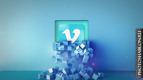 Falling Cubes Logo 65749 - After Effects Templates