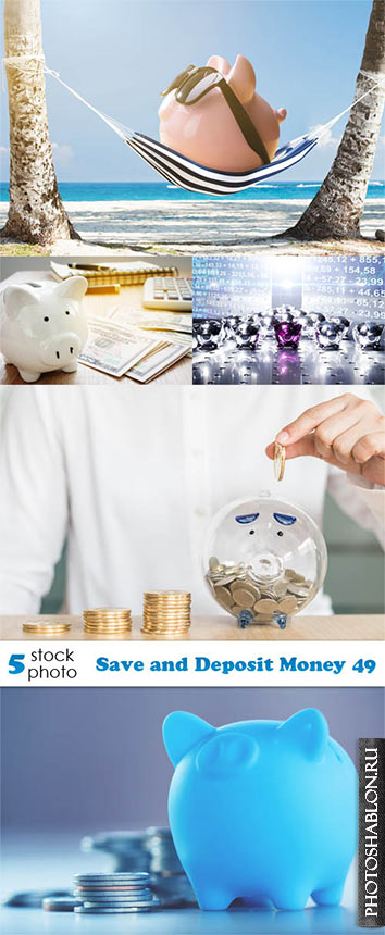 Растровый клипарт - Save and Deposit Money 49
