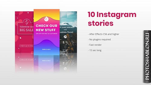 10 Instagram Stories 64280 - After Effects Templates