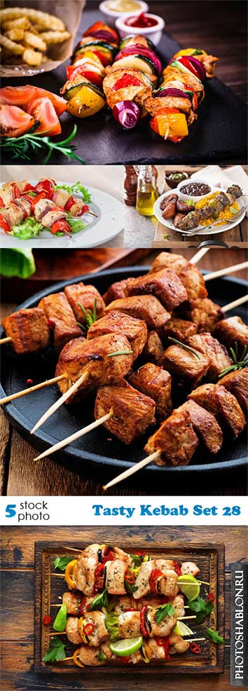 Растровый клипарт - Кебаб / Tasty Kebab Set 28