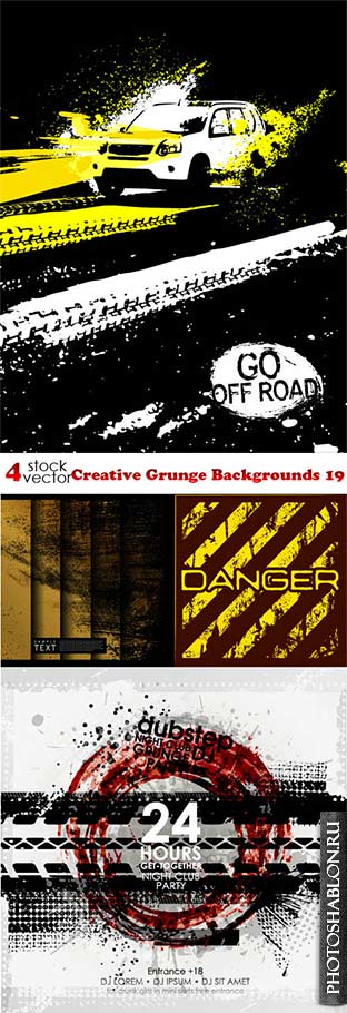 Vectors - Creative Grunge Backgrounds 19