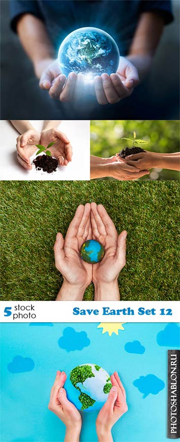 Растровый клипарт - Save Earth Set 12
