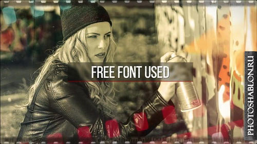 Grunge Filmstrip Slideshow 86826 - After Effects Templates