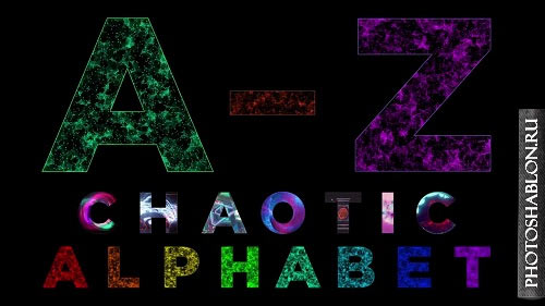 Animated Alphabet Chaotic Style Part 1 87706 - After Effects Templates