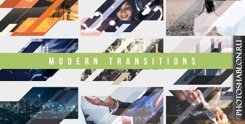 Modern Transitions 10 Pack Volume 4 - Project for After Effects