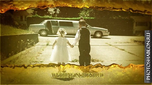 Romantic Gold Wedding Slideshow 88472 - After Effects Templates