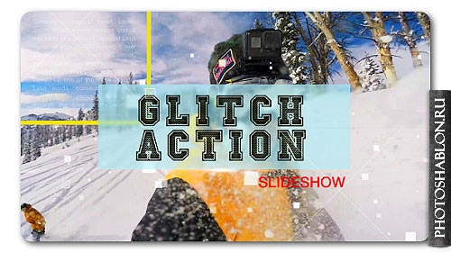 Glitch Action Slideshow - Project for After Effects (Videohive)