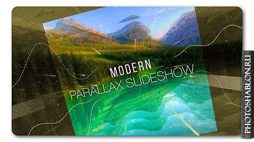 Slideshow Modern Parallax - Project for After Effects (Videohive)