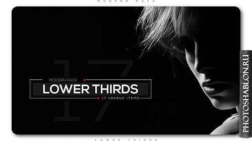 Modern Lower Thirds Pack 20876714 - Project for After Effects