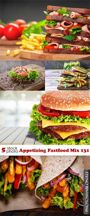 Клипарт, фото HD - Аппетитный фастфуд / Photos - Appetizing Fastfood