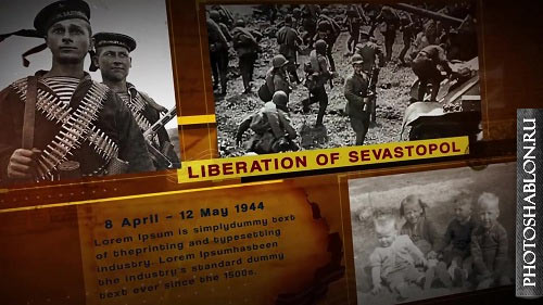 The History Slideshow WAR 2 - After Effects Templates